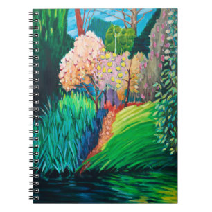 Caderno Espiral Piscina escura