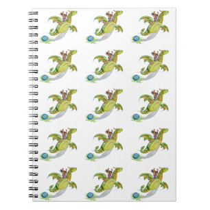Caderno Espiral Piscina flutuante