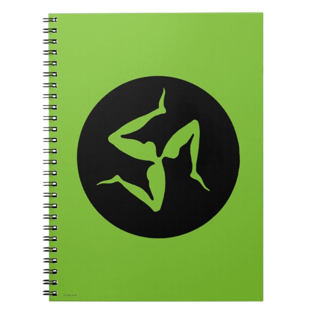 Caderno Espiral Piscina: Triskelion (Frente)