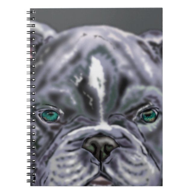 Caderno Espiral Pitbull - (Frente)
