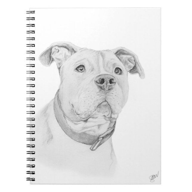 Caderno Espiral Pitbull, entendido mal (Frente)