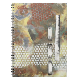 Caderno Espiral Pixels II marmoreados