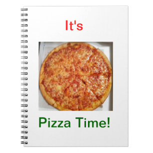 Caderno Espiral Pizza!