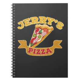 Caderno Espiral Pizza do Jerry