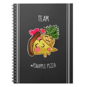Caderno Espiral Pizza Pinapple