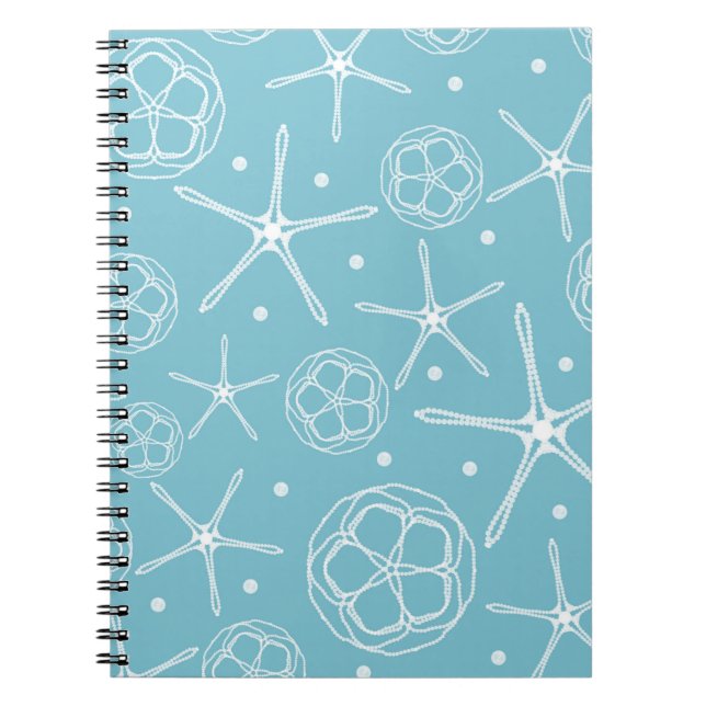 Caderno Espiral Planejador de Casamento Estrela de Pérola Branca D (Frente)