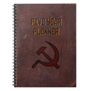 Caderno Espiral Planejador de cinco anos