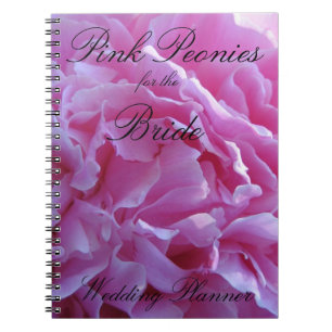 Caderno Espiral Planejador do casamento do verão