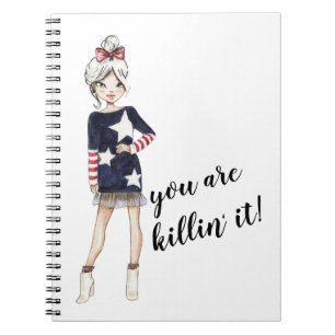 Caderno Espiral planejador do chefe