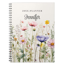 Planejador Personalizado de Flores Silvestres | Bo