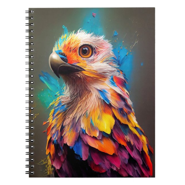 Caderno Espiral Planeta Natureza da Aventura de Detecção de Animai (Frente)