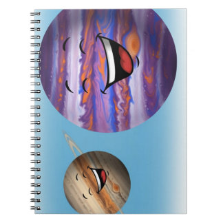 Caderno Espiral Planets Notebook for Kids