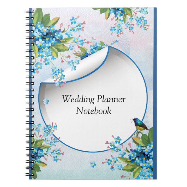 Caderno Espiral Planner de Casamento (Frente)