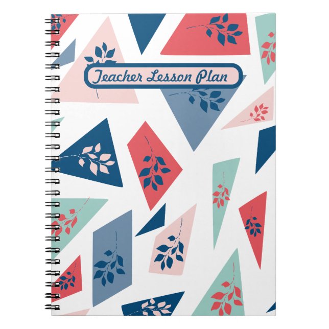 Caderno Espiral Plano de Aula do Professor: (Frente)
