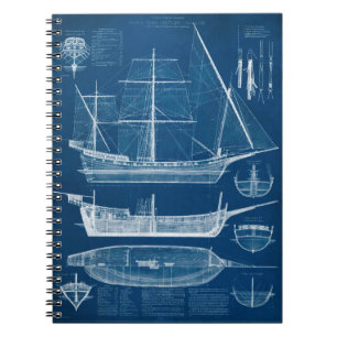 Caderno Espiral Plano de bordo anterior I