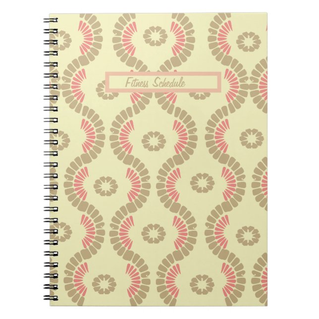 Caderno Espiral Plano de condicionamento físico : (Frente)