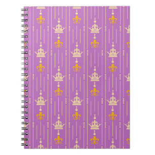Caderno Espiral Plano de fundo de textura sem soldadura no estilo