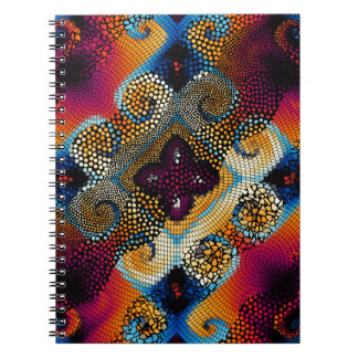 Caderno Espiral Plano de fundo de textura uniforme do ornamentado.