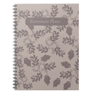 Caderno Espiral Planos de Aposentadoria