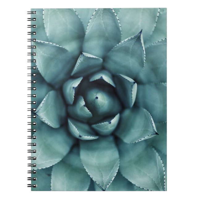 Caderno Espiral Planta de folha verde (Frente)