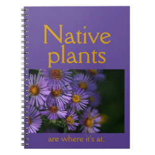 Caderno Espiral Plantas nativas são onde está a coisa