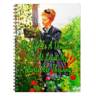 Caderno Espiral Plantas Verão por Winslow Homer