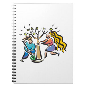 Caderno Espiral Plante Uma Árvore