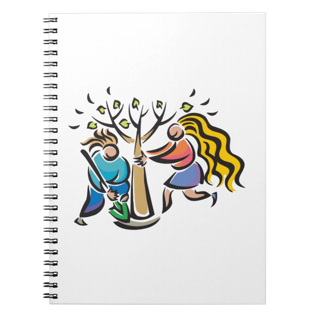 Caderno Espiral Plante Uma Árvore (Frente)