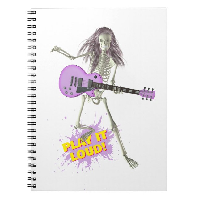 Caderno Espiral Play It Loud!  (Frente)