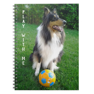 Caderno Espiral Play with me. Fans de football.