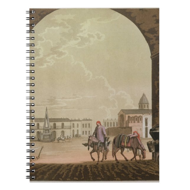 Caderno Espiral Plaza de Mayo, Buenos Aires, Argentina, 'de Le C (Frente)