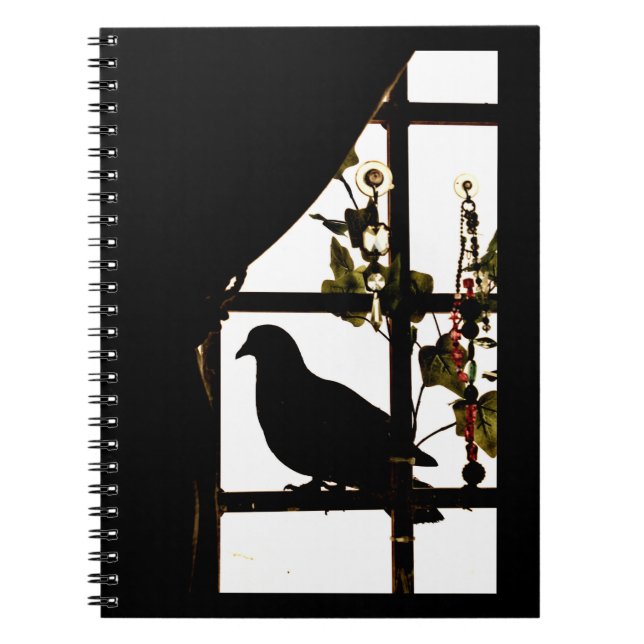 Caderno Espiral Pleasant Pigeon (Frente)