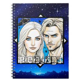 Caderno Espiral Pleiade Extra Terrestrials e OVNI