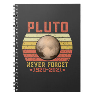Caderno Espiral pluto NUNCA ESQUECER