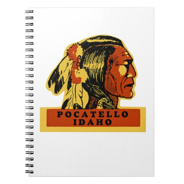 Caderno Espiral Pocatello Idaho (Frente)