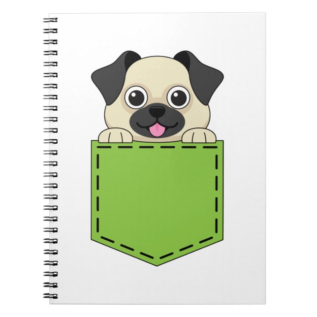 Caderno Espiral Pocket Pet Cog (Frente)