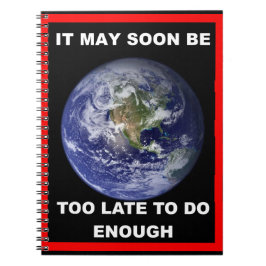 CADERNO ESPIRAL PODE SER TARDE DEMAIS