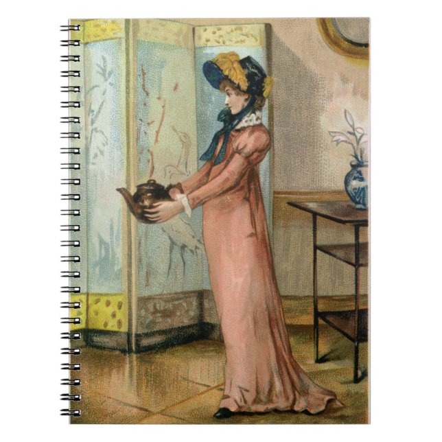 Caderno Espiral Pode você ter uma estadia bastante demasiado (Frente)