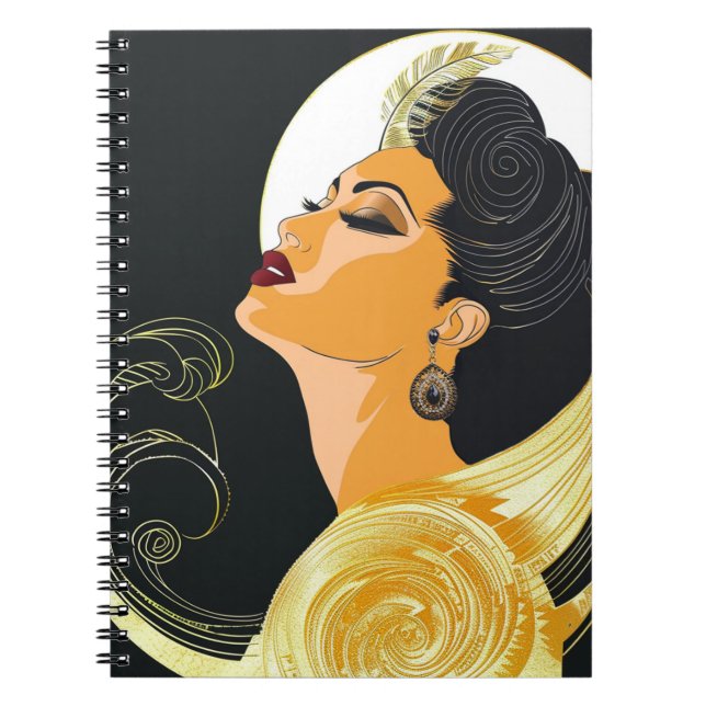 CADERNO ESPIRAL PODER DA BELEZA #6 (Frente)