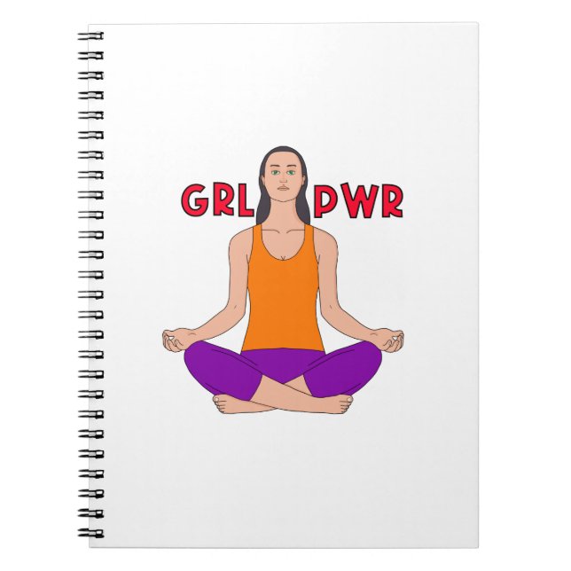 Caderno Espiral Poder da Menina (Frente)