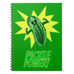 Caderno Espiral Poder da salmoura!