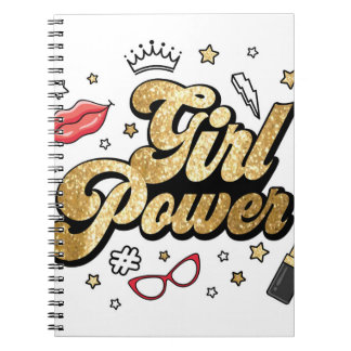 Caderno Espiral Poder Menina: Esfolada Feminista.