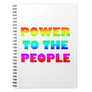 Caderno Espiral Poder para as Pessoas