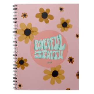 Caderno Espiral Poderoso para notebook FAITH para 2021Reg.Agreemen
