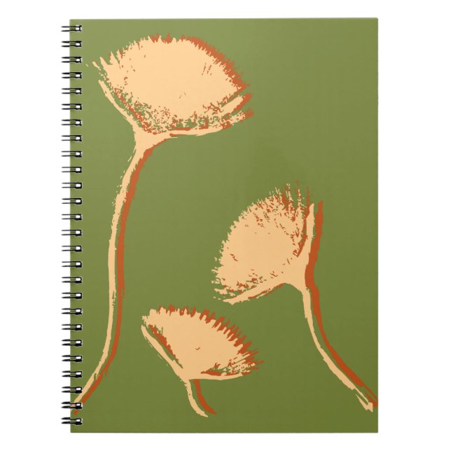 Caderno Espiral Poeira de Dente-de-Leão (Frente)