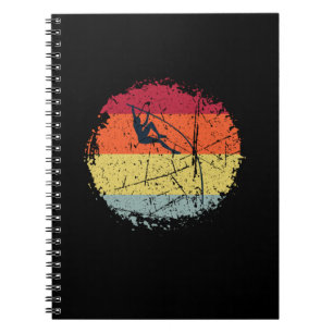 Caderno Espiral Pole Vaulting Vintage