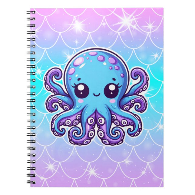 Caderno Espiral Polvo azul-claro (Frente)