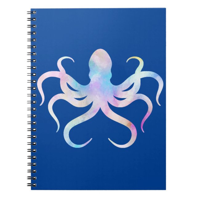 Caderno Espiral Polvo de aquarela (Frente)