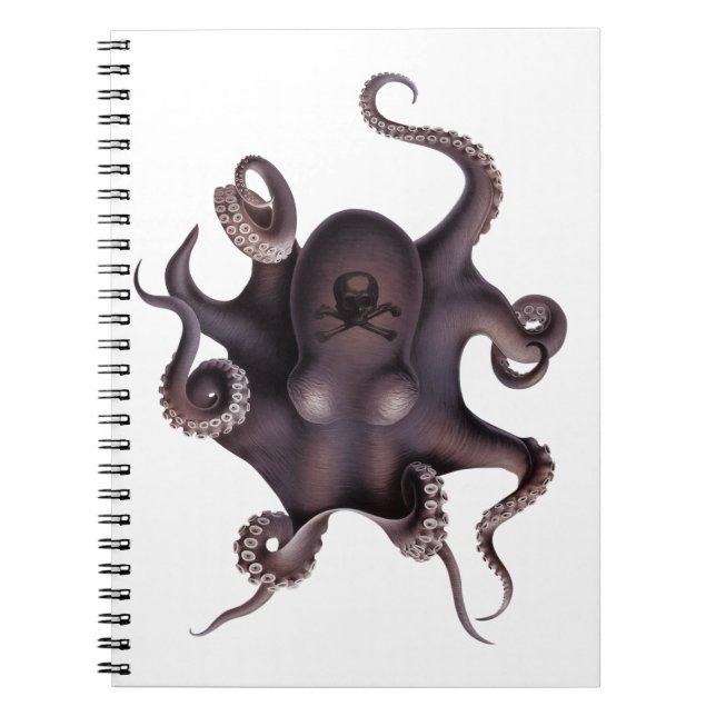 Caderno Espiral Polvo roxo (Frente)