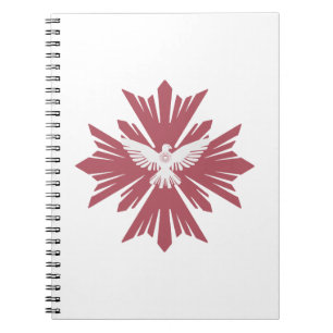 Caderno Espiral Pomba divina da paz